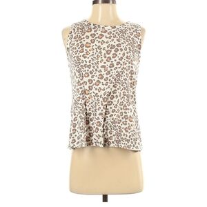 DOLAN XSMALL ANIMAL PRINT TANK TOP